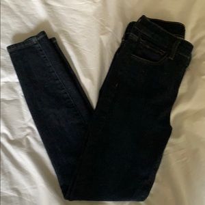 J Brand cropped ankle skinny jeans